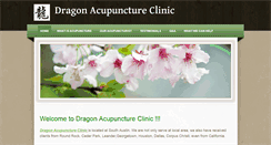 Desktop Screenshot of dragonacupuncturetx.com